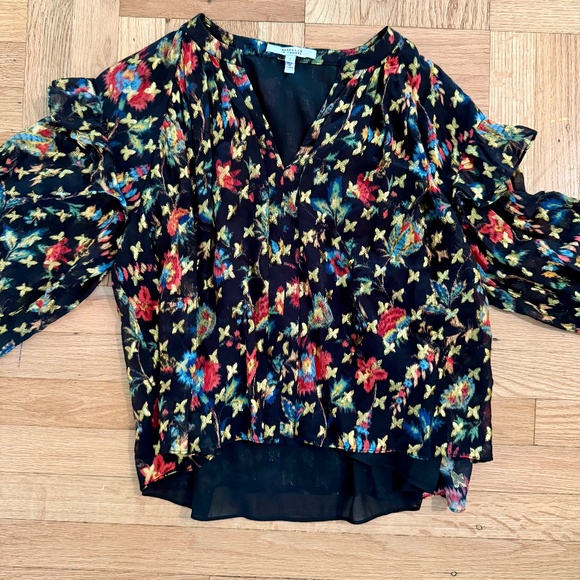 Derek Lam 10 Crosby Night Out Metallic Top - Picture 1 of 4